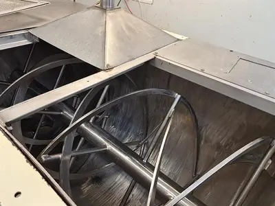 50 cuft Stainless Steel Double Ribbon Blender