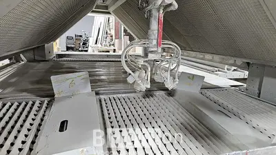 USED 2009 CEFLA MITO USED AUTOMATIC SPRAY FINISHING SYSTEM C/W SORBINI CLEANING BRUSH MACHINE