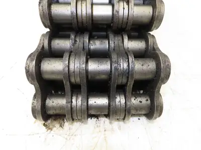 Tsubaki RS140-3-RP 3 Strand Roller Chain 1-3/4" Pitch Riveted 1" Roller 10 Feet