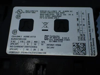 NEW SIEMENS 3RT20271FB40