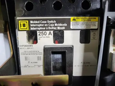 USED SQUARE D MODEL 6