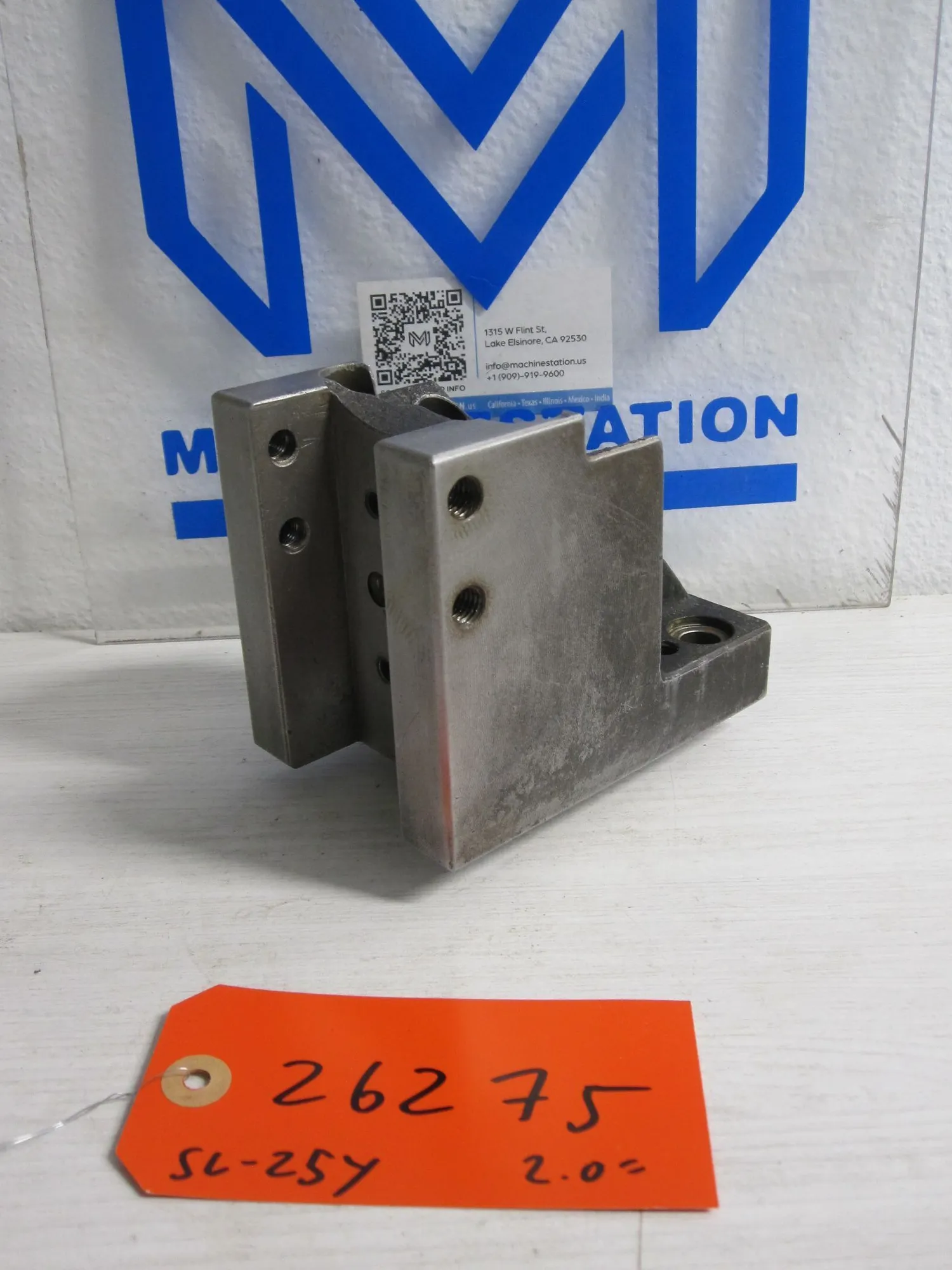 DMG Mori Seiki SL-25Y OD Turning Tool Static Tool Holder 2.0"