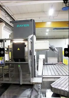 Used 2008 ZAYER 20 KC 8000 Bed Type Mills Georgia US | Shub Machinery #81313