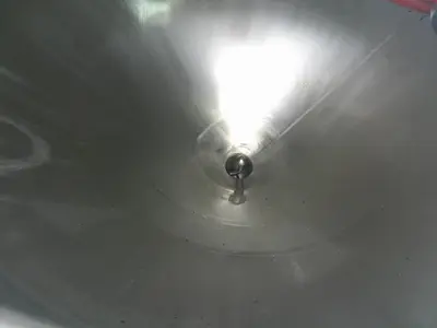 SPC9201  Tank 250 gallon vertical tank, Stainless Steel, conical