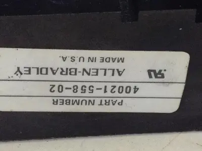 USED ALLEN BRADLEY 40021-558-02