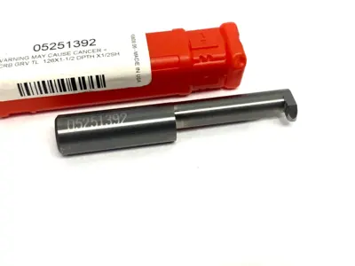 USED ACCUPRO GROOVING TOOL: 1/2" SHANK DIA SOLID CARBIDE ACC-GF125-24