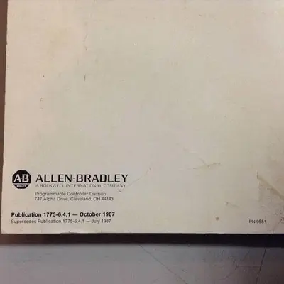 USED ALLEN BRADLEY 1775-6.4.1
