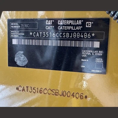 USED 2007 CATERPILLAR 3516C