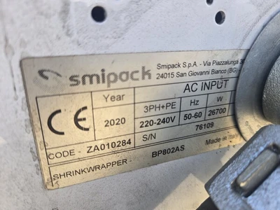 Used SMIPACK BP802AS Wrapping Machines California US | TNT Industrial #1321840