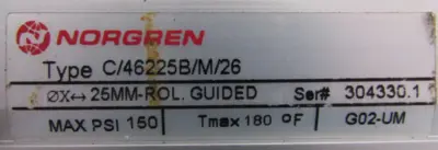 NEW NORGREN C/46225B/M/26 LINTRA MAGNETIC PISTON C46225BM26