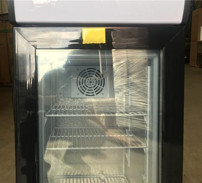 171-0340 18" Countertop Single Glass Door Self Contained Freezer