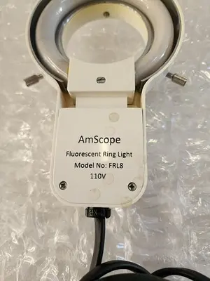 AMSCOPE FLUORESCENT RING LIGHT FRL8