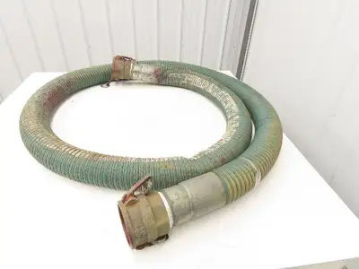 Novaflex Uni-Chem PG250 3"ID x 15' Flexible Chemical Transfer Hose Camlok Ends