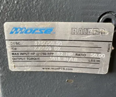 New | in-Stock Morse Raider 375Q56L50 Miscellaneous MRO California US | Davliegogo LLC #1732623