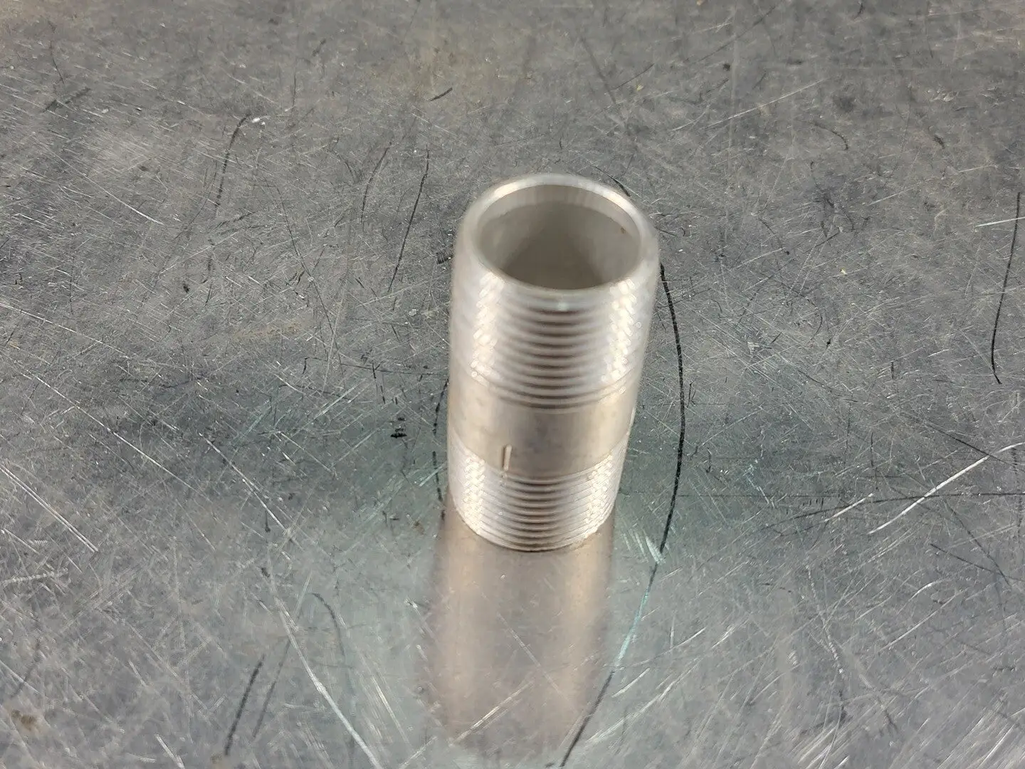 1" x 2" Aluminum Threaded Nipple