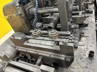 9 STAND X 2" YODER M2 ROLLFORMER / TUBE MILL: STOCK #21145