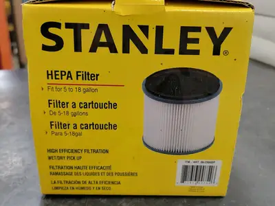 0.3 Micron HEPA Cartridge Filter