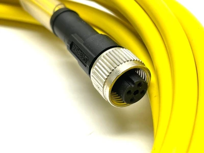 SAC-4P- 6,0-541/M12FS BK | Phoenix Contact  Sensor/Actuator Cable 6m Length 1525458 - New – Open box