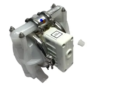 USED WILDEN AIR OPERATED DOUBLE DIAPHRAGM PUMP 1/2" P1/PPPPP/TNU/TF/KTV