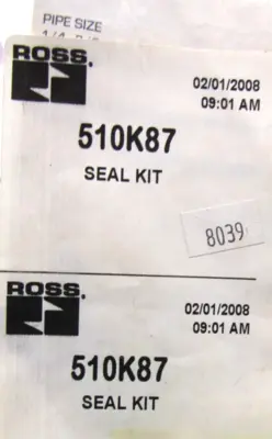 LOT OF 7 NEW ROSS 510K87 SEAL KITS
