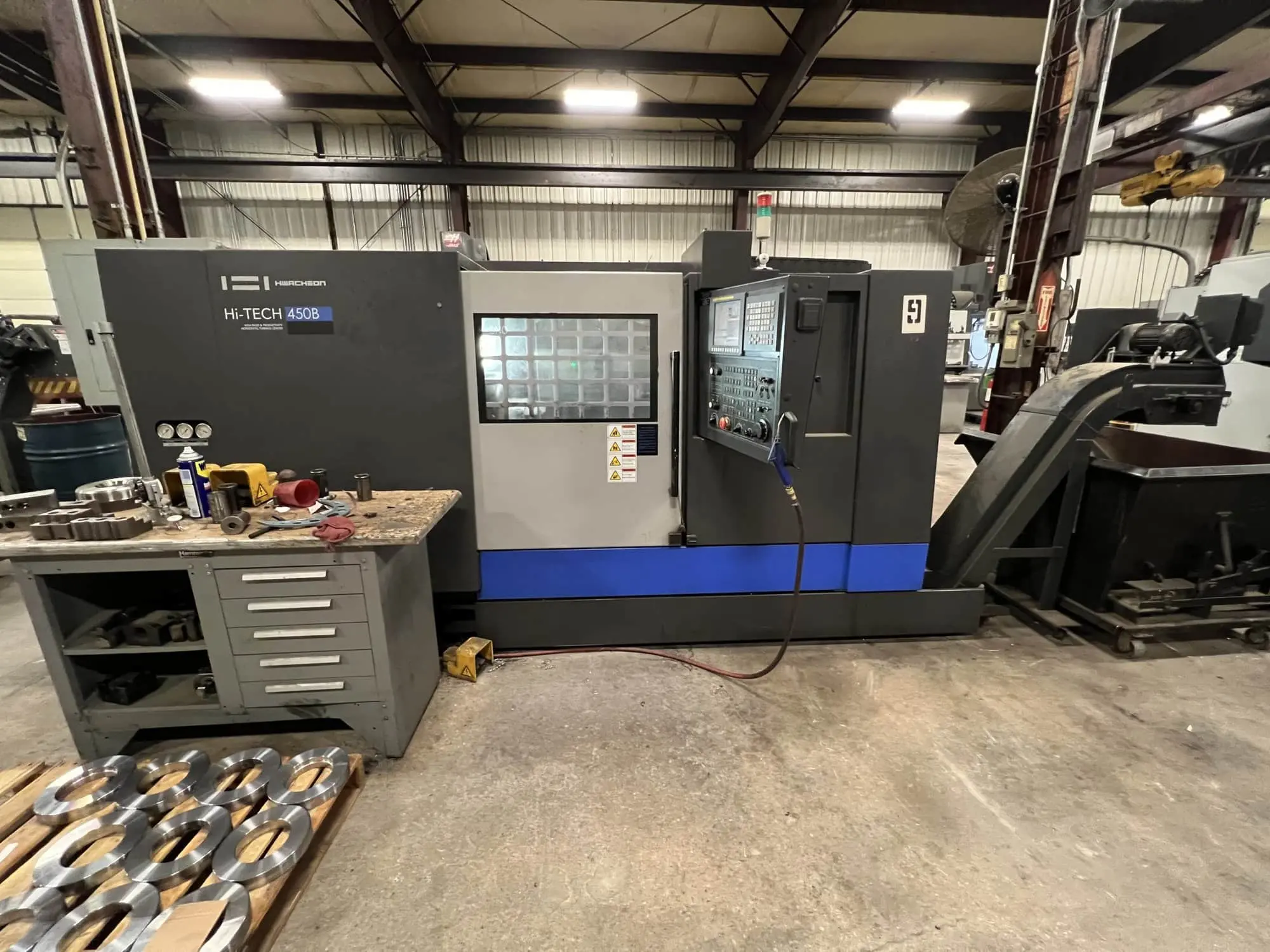 USED 2013 HWACHEON HI TECH 450B