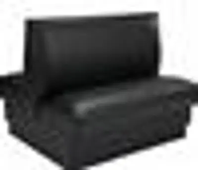 STANDARD SINGLE  BOOTH SEATING -  46 WIDE X 36" HIGH  VINYL - 6 COLORS