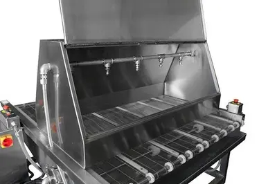 FOOD MAKERS _UNKNOWN_ Automatic Egg Washer | Harvest Equipment and Fabrication Inc (5)