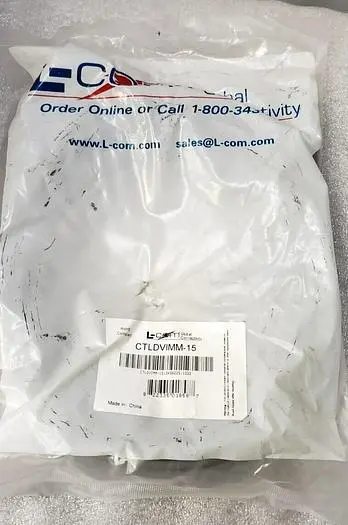 L-COM CTLDVIMM-15 CABLE