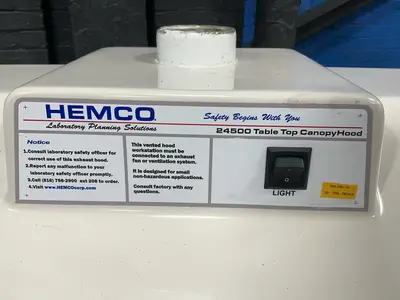 Used HEMCO 24000 Ductless Fume Hoods Ohio US | HGR 24 #1518977