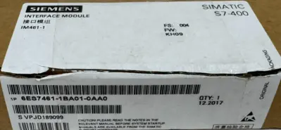 NEW SIEMENS 6ES7461-1BA01-0AA0 INTERFACE MODULE 6ES7 461-1BA01-0AA0