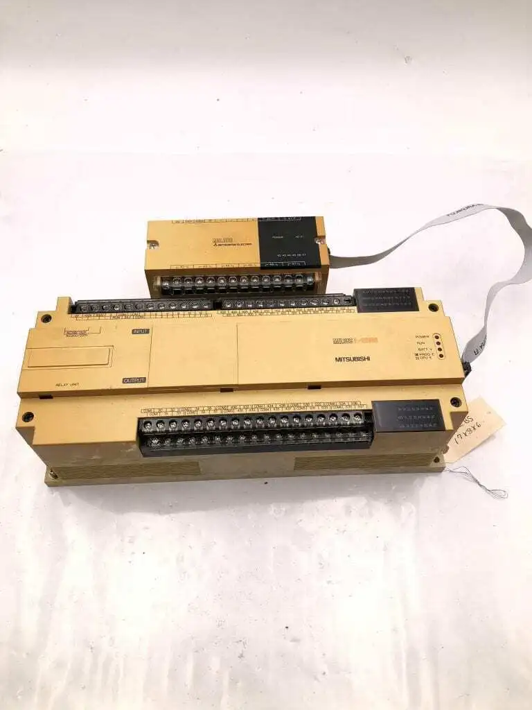 Mitsubishi F1-60MR PLC w/ F2-8EYR Expansion Module