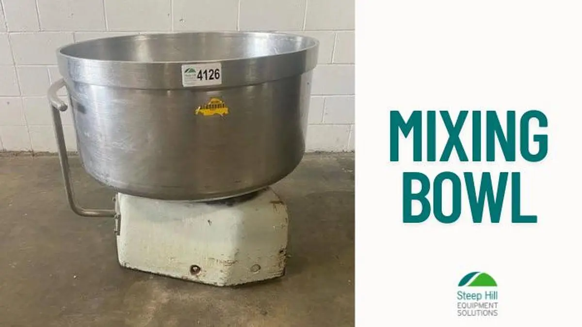 Removable Bowl for Spiral Mixer
