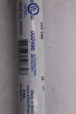 Edison Fuse ECSR20 NEW OPEN BOX STOCK B-1388