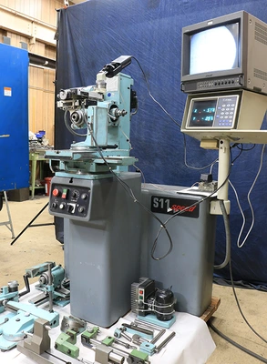 USED 2000 Deckel ISOG S11 SPEED, MICROSCOPE WITH VIDEO SYSTEM
