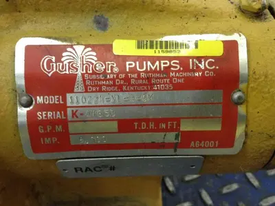 USED GUSHER 11022K-XL-3-CM