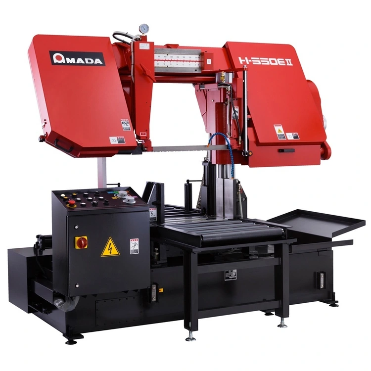 New | Build-to-Order AMADA H-550EII Horizontal Dual Column Band Saws Texas US | Pioneer Machine Sales Inc. 6 #76848