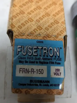 New | in-Stock BUSSMANN FRN-R-150 Miscellaneous Equipment (Electrical & Power) | Surplus Asset Holdings #1201577