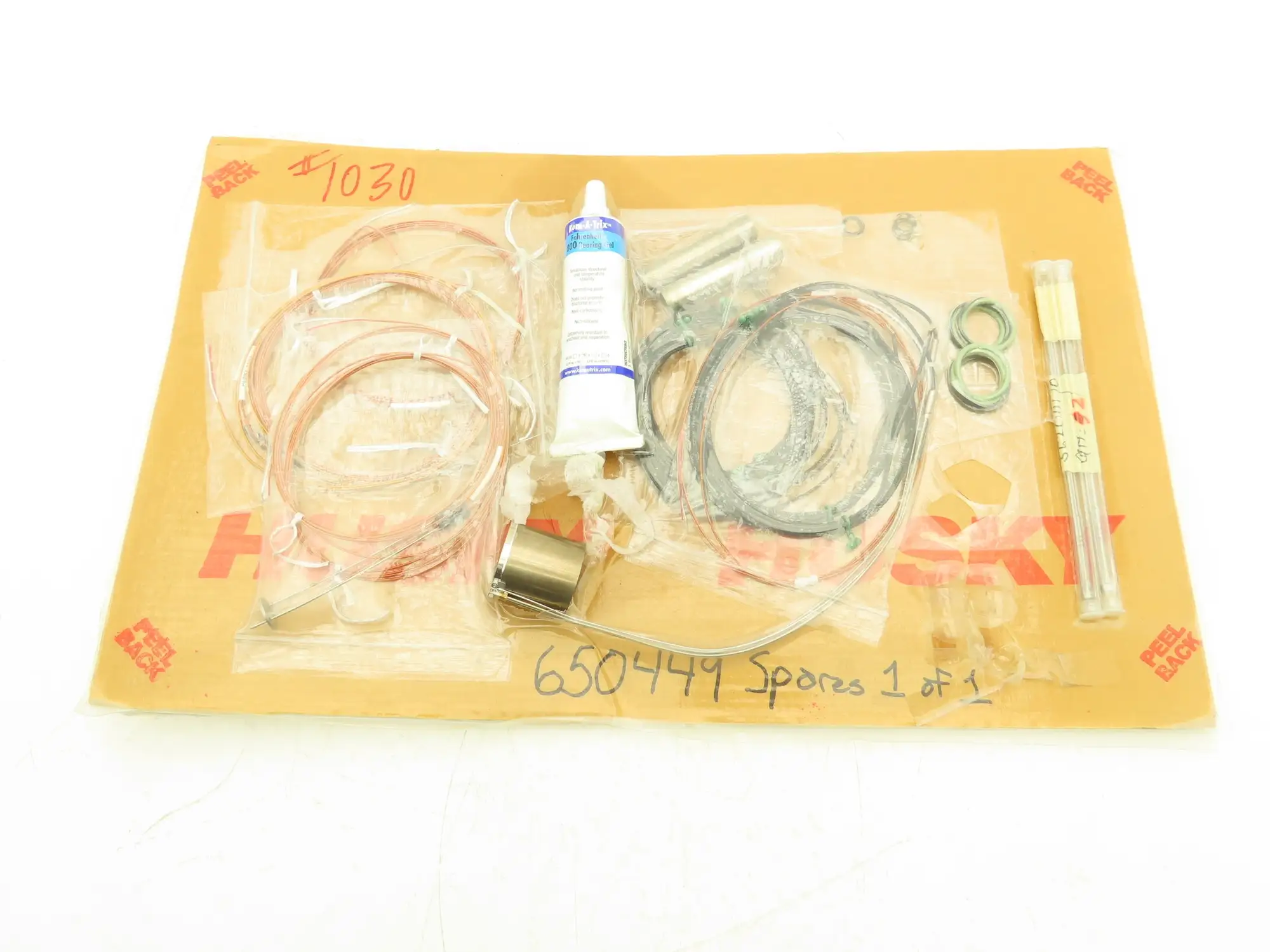 Husky 650449 Injection Mold Hot Runner Service Kit Heaters, Thermocouple, Pins