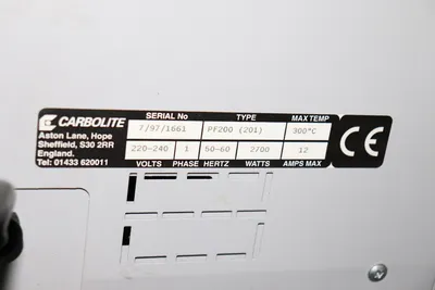 USED CARBOLITE PF200 (201)