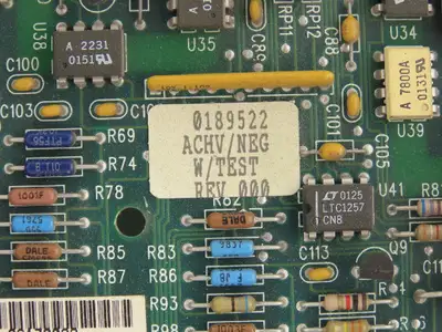 Ink Jet Controller PCB ACHV Supply Ink Heater Charge Voltage AC Power Lights