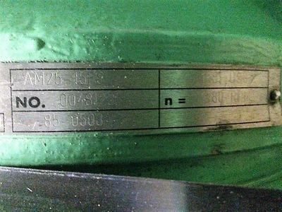 Ahlstrom /  Sulzer  AM25-15FS Chemical Mixer, Stainless
