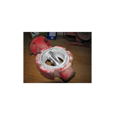 3" DIA. PROTECH BUTTERFLY VALVE USED MANUAL