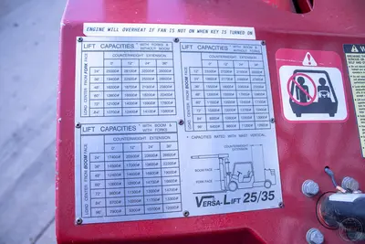 Used 2001 VERSA-LIFT 25/35 Misc Forklifts Illinois US | Forklift Exchange #1493680