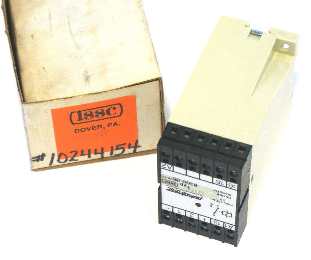 NEW ISSC/PULSOTRONIC 8300-0500 SENSOR RELAY, 8300-05