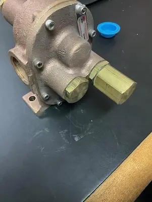 TEEL 1” Rotary Gear Pump PN 1P781 SN 08804