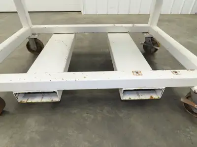 7/8" Thick Top Steel Fabrication Welding Layout Table Work Bench 33"x51"x31.25"