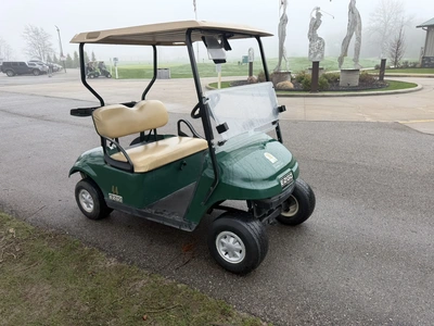 (1) 2017 E-Z-Go golf cart with a Kawasaki gas engine, model 625111G01, does not include Club canopy,...