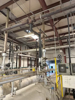 USED 1968 REID BOILER WORKS 60”X 40’ LONG DOUBLE DOOR