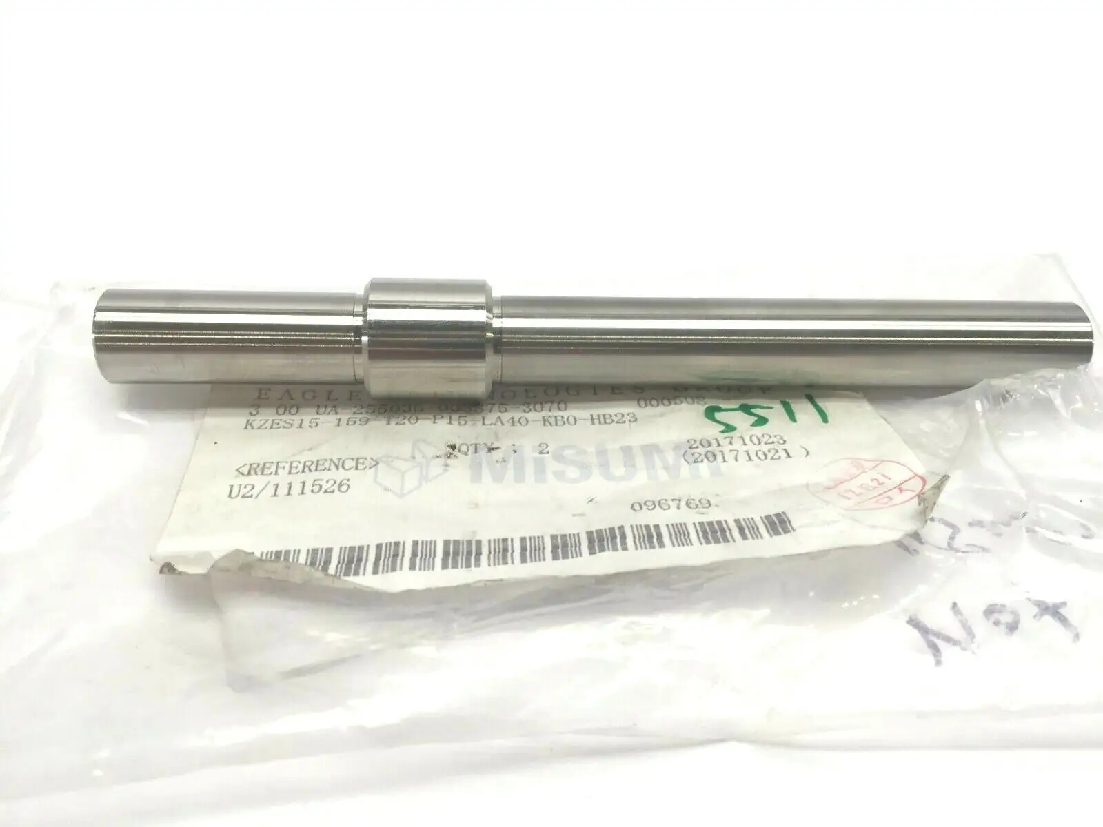 KZES15-153-T20-P15-LA40-KB0-HB23 | Misumi  Drive Shaft Flanged - New Other