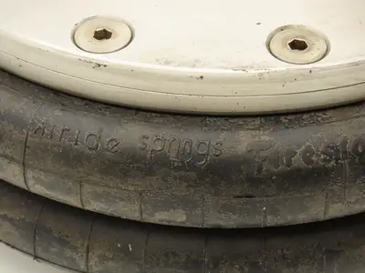 Firestone 22C Airide Airbag Double Convoluted Air Spring 12"OD 10.5" SS Plate